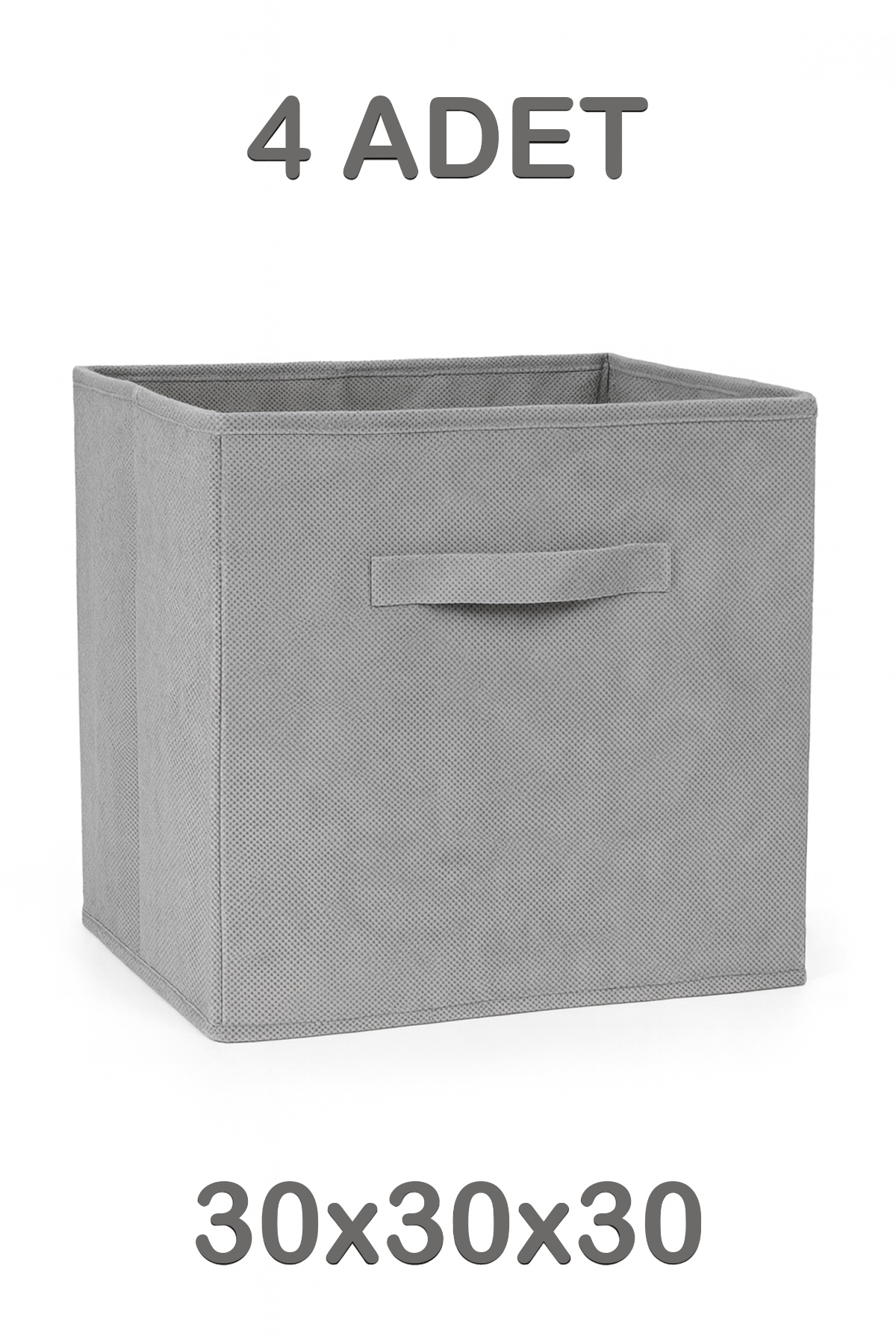 4’lü%20Gri%20Kumaş%20Dolap%20İçi%20Düzenleyici%20Kutu%20-%2030x30x30%20cm%20Katlanabilir%20Çok%20Amaçlı%20Saklama%20Kutusu
