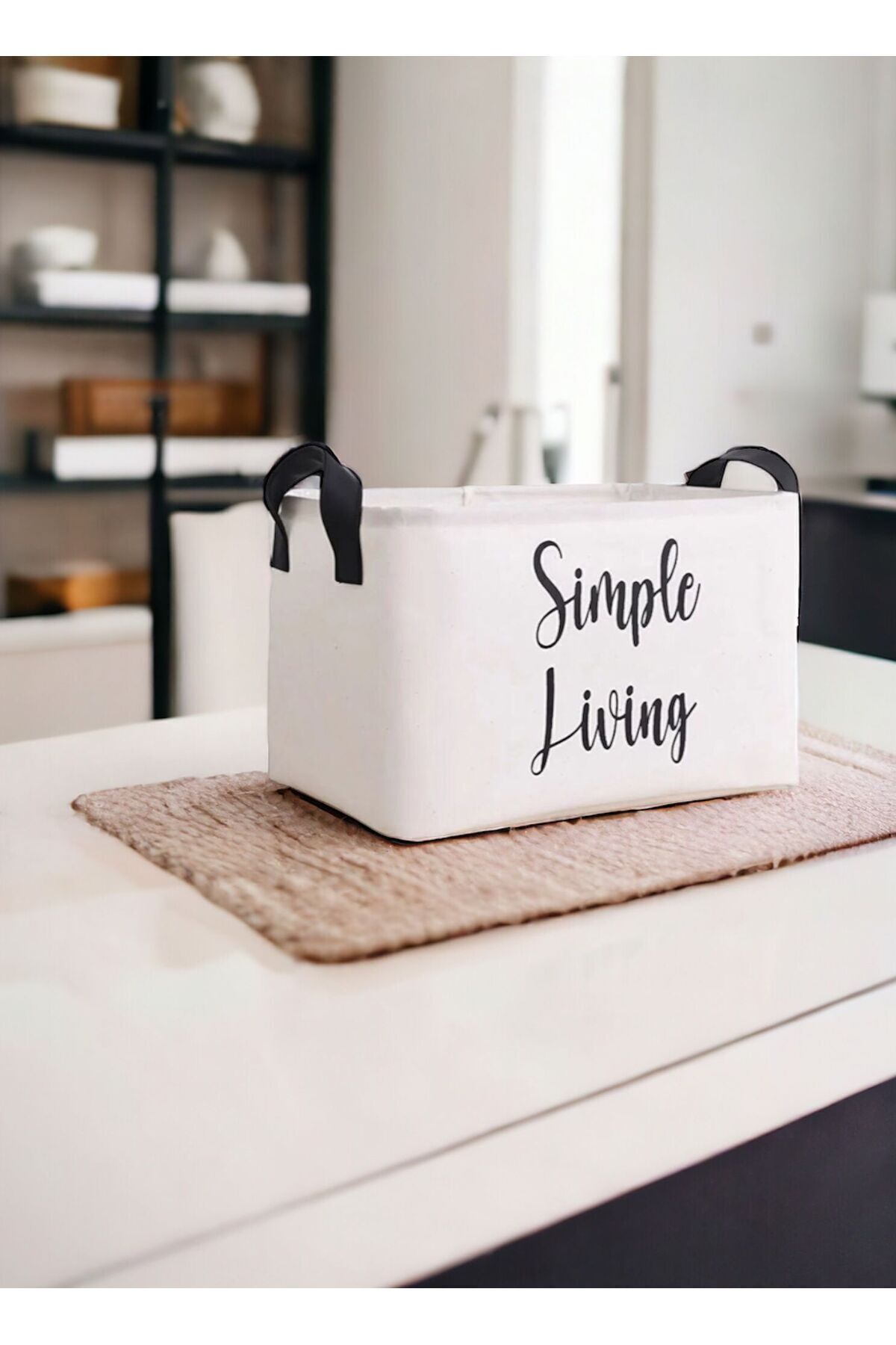 Beyaz%20Dolap%20Içi%20Çamaşır%20Çocuk%20Odası%20Oyuncak%20Düzenleyici%20Katlanır%20Saklama%20Sepeti%20Organizer25x18x15