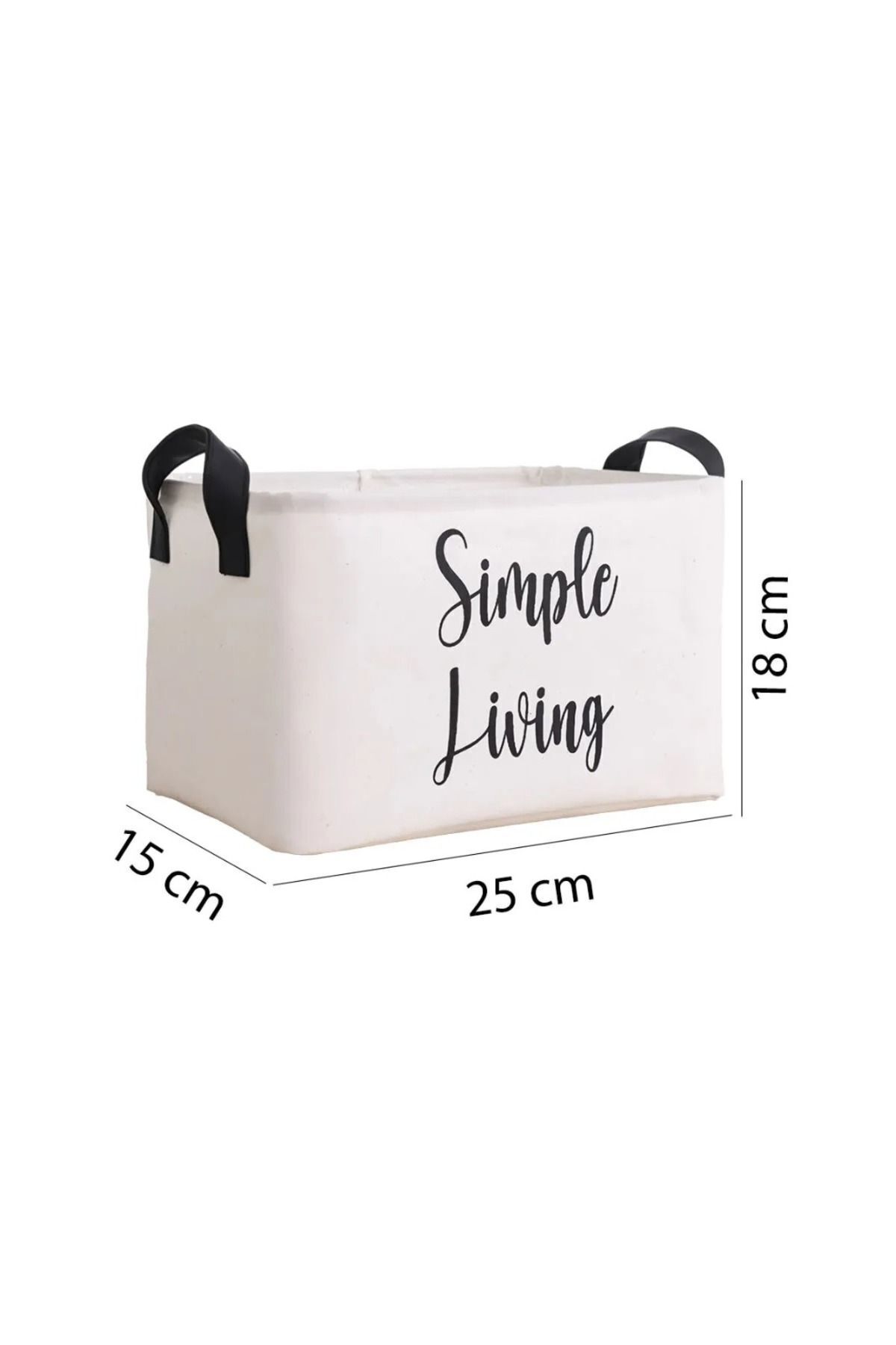 Beyaz%20Dolap%20Içi%20Çamaşır%20Çocuk%20Odası%20Oyuncak%20Düzenleyici%20Katlanır%20Saklama%20Sepeti%20Organizer25x18x15