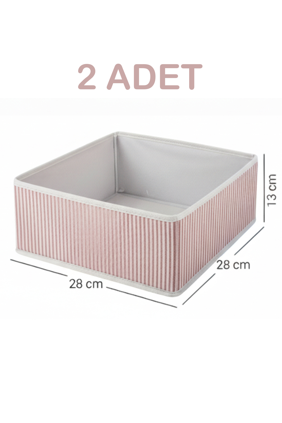 2’li%20Set%20Dolap%20İçi%20ve%20Çekmece%20Düzenleyici%20Organizer%20Kutu,%20Pembe%20Çizgili%20Kumaş%20Kutu%2028x28x13%20cm