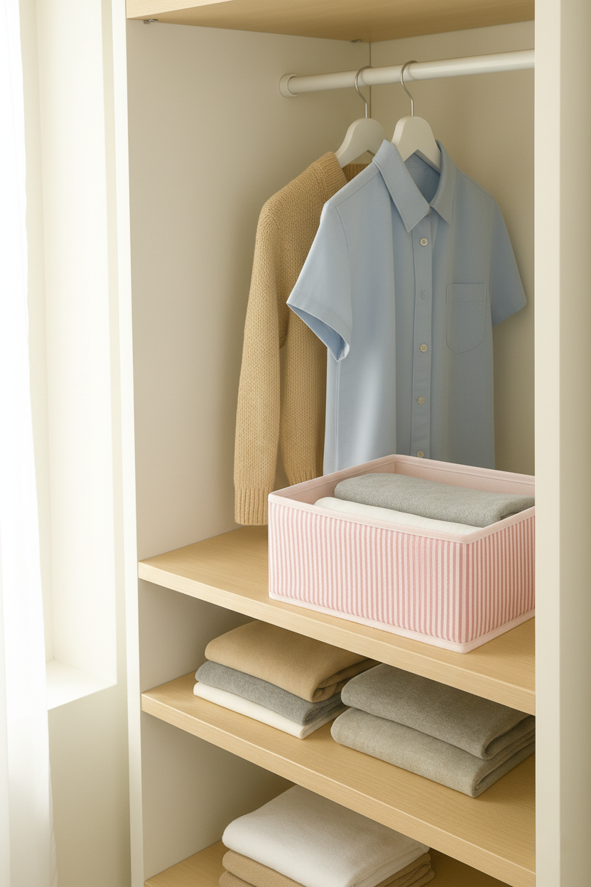 Gardırop%20ve%20Dolap%20İçi%20Düzenleyici%20Organizer,%20Pudra%20Çizgili%20Çok%20Amaçlı%20Saklama%20Kutusu%2028x28x13cm