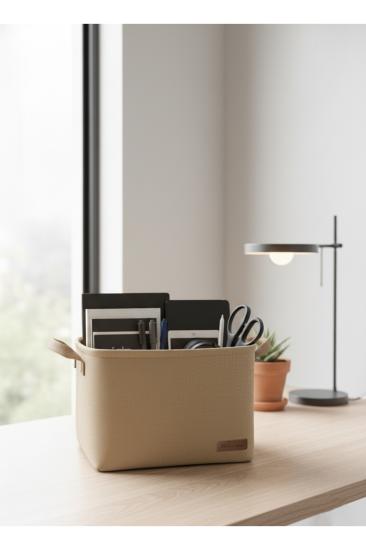 Orta Boy Dolap İçi Çamaşır Çocuk Odası Oyuncak Düzenleyici Katlanır Saklama Sepeti