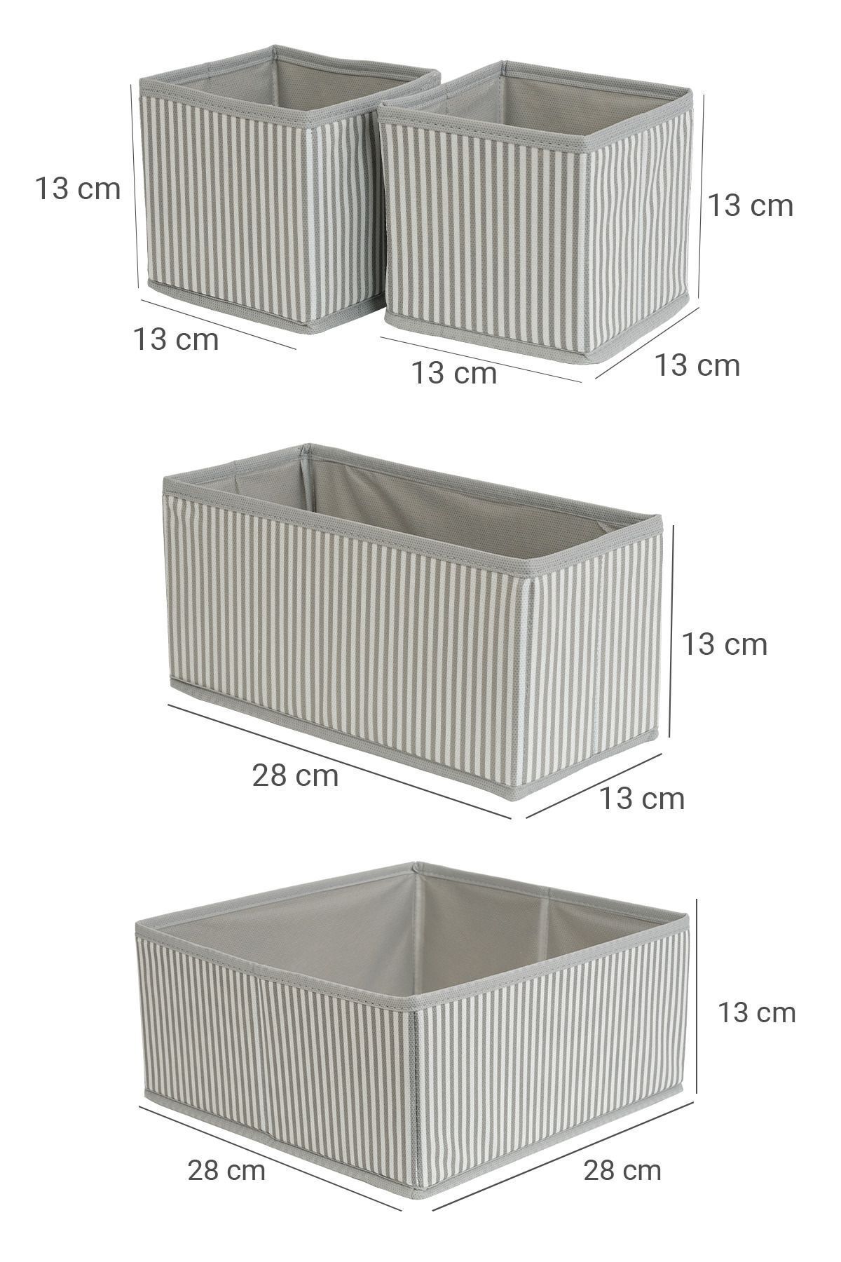 8’li%20Gri%20Çizgili%20Çekmece%20Içi%20Organizer%20Seti