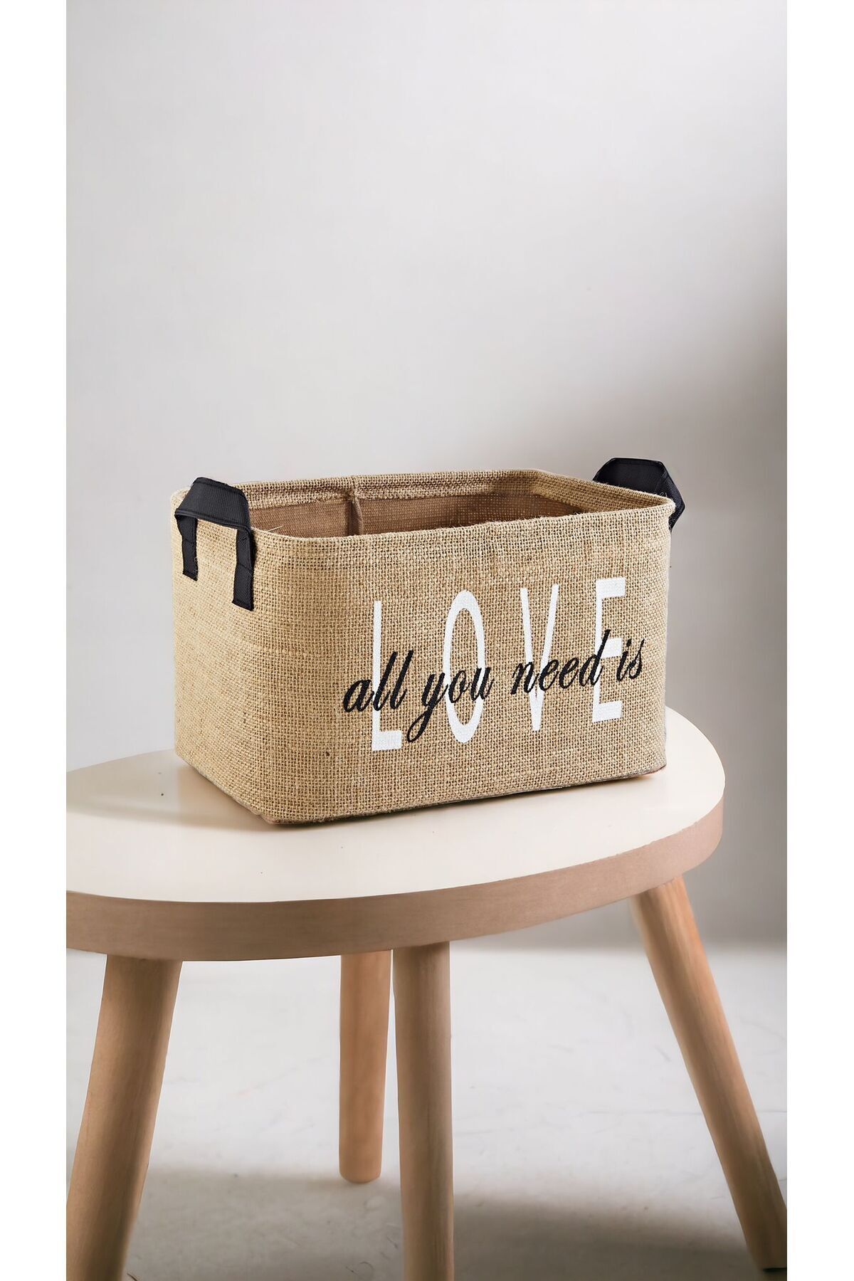 Love%20Baskılı%20Jüt%20Dolap%20Içi%20Çocuk%20Odası%20Oyuncak%20Düzenleyici%20Katlanır%20Saklama%20Sepeti%20Organizer