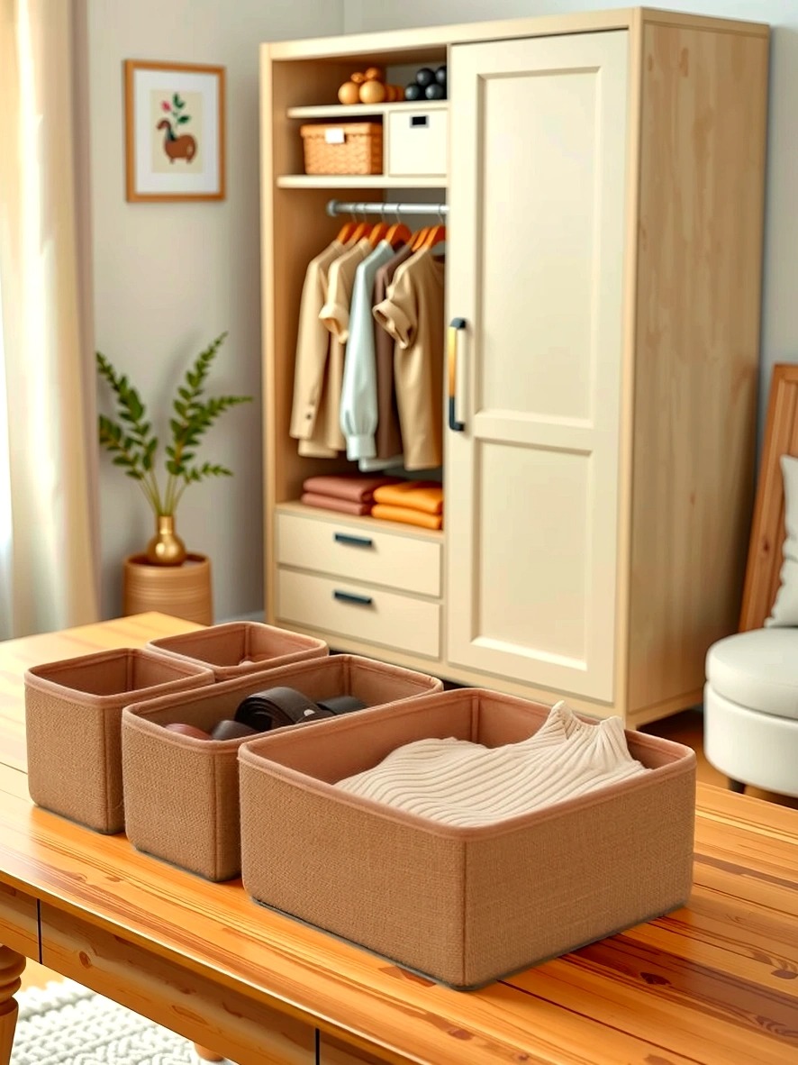 4’lü%20Jüt%20Çekmece%20İçi%20Düzenleyici%20Organizer%20Kutu%20Seti